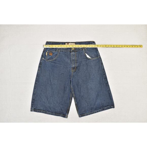 Men's Mecca USA Y2K Loose Fit Short Size 38 100% Cotton Baggy Fit - Picture 5 of 8